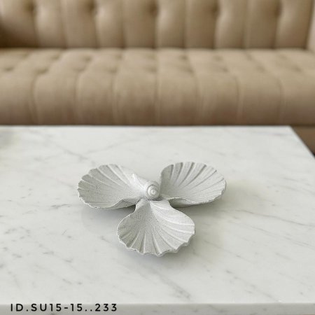 صحن مكسرات صدف حجر